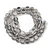 Electroplate Glass Beads Strands EGLA-L045-G-PL04-2