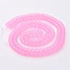 Baking Paint Transparent Glass Bead Strands X-GLAA-S031-6mm-20-2