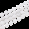 Natural White Jade Beads Strands G-T106-322-1