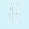 925 Sterling Silver Ear Thread STER-P047-10S-2