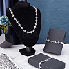 Acrylic Link Chains CHAC-WH0001-02-4