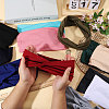 12Pcs 12 Colors Polyester Elastic Headbands AJEW-GL0003-36-3
