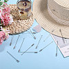 30Pcs Brass Brooch Findings KK-CA0003-77-5