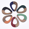 Resin & Walnut Wood Pendants RESI-R427-01-1