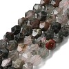 Natural African Bloodstone Beads Strands G-Z119-A28-01-3