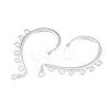 Alloy Ear Cuff Findings PALLOY-N176-09S-3