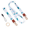 1 Set Polyester Mobile Straps HJEW-TA0001-40B-2