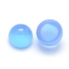 Natural Agate Cabochons G-P393-R01-4mm-2