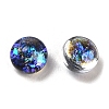 Resin Imitation Opal Cabochons RESI-H148-01-2