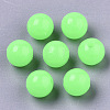 Luminous Acrylic Beads MACR-N008-25-2