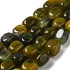 Natural Agate Beads Strands G-H295-A01-15-1