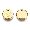 316 Surgical Stainless Steel Charms STAS-S116-418C-G-3