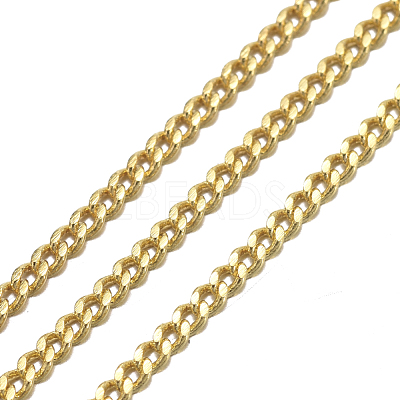 Brass Twisted Chains CHC-R116-G-NR-1