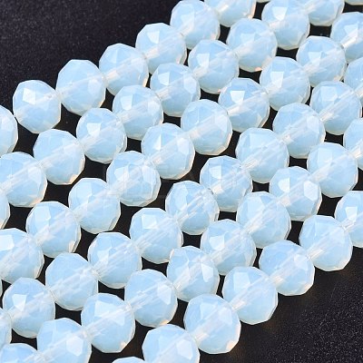 Glass Beads Strands EGLA-A034-J8mm-D06-1