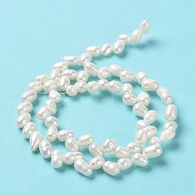 Natural Cultured Freshwater Pearl Beads Strands PEAR-J007-41-1
