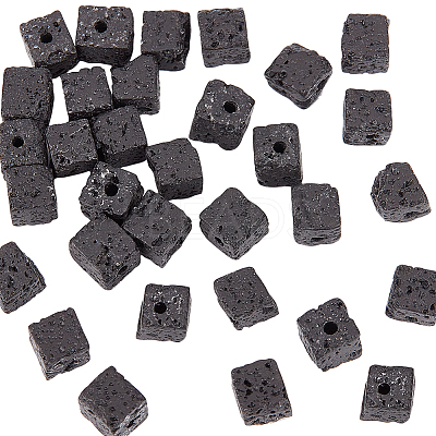 Natural Lava Rock Beads Strands G-WH0018-034A-1