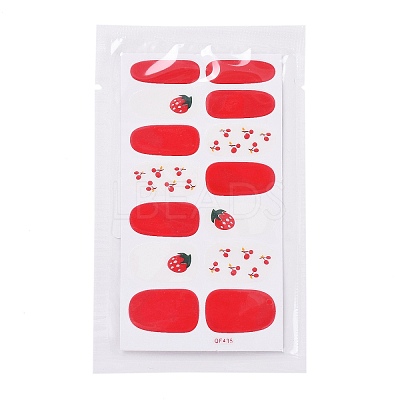 Full-Cover Wraps Nail Polish Stickers MRMJ-Q063-QF-M-1