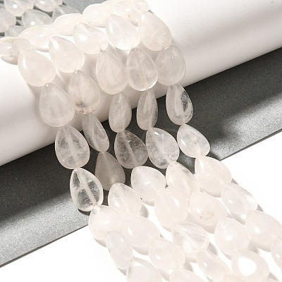Natural Quartz Crystal Beads Strands G-I377-A30-1