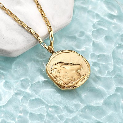 304 Stainless Steel Constellation Pendant Necklaces LS-NJEW-K392-01G-05-1