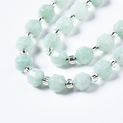 Natural White Jade Beads Strands G-T132-048A-1