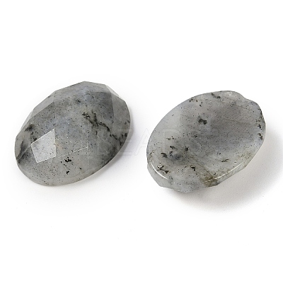 Natural Labradorite Cabochons G-G760-A15-1