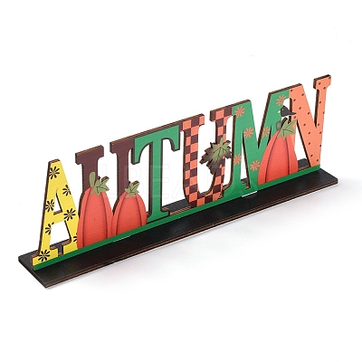 Natural Wood Display Decorations DJEW-O001-10-1