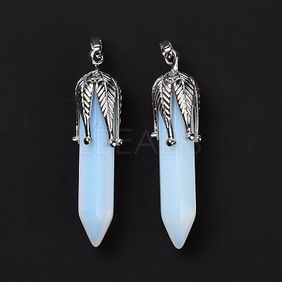 Opalite Big Pointed Pendants G-E059-03AS-10-1