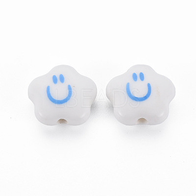 Handmade Porcelain Beads X-PORC-T007-01-1