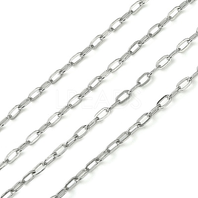 Tarnish Resistant 304 Stainless Steel Cable Chains CHS-K001-30-2mm-1