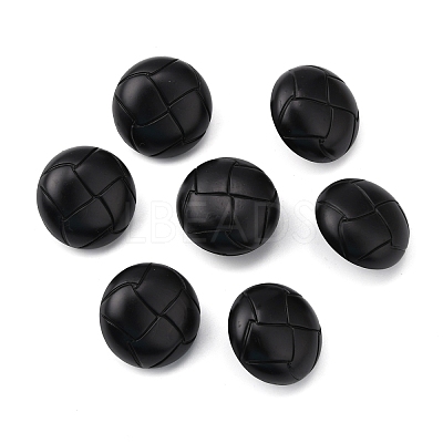 1-Hole Plastic Buttons BUTT-WH0027-03C-01-1