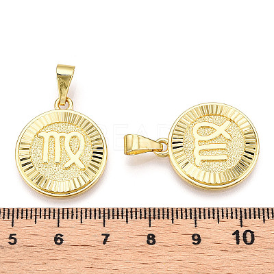 Brass Pendants KK-T070-01G-09-1