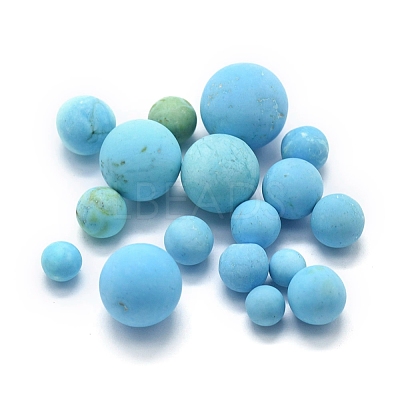 Dyed & Heated Natural Howlite Beads G-F678-27A-1