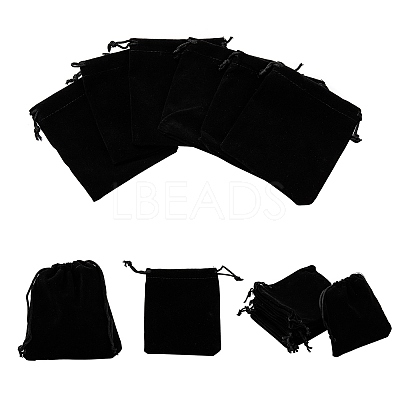 Rectangle Velvet Pouches X2-TP-R002-10x12-01-1