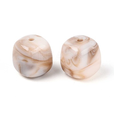 Opaque Acrylic Beads OACR-ZX006-33P-1