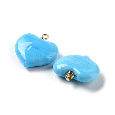 Handmade Lampwork Pendants LAMP-G160-01C-1