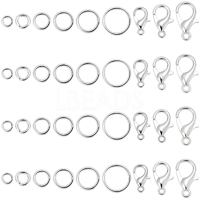 Zinc Alloy Lobster Claw Clasps FIND-SC0022-05-1