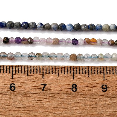 Natural Mixed Gemstone Beads Strands G-A097-A01-07-01-1