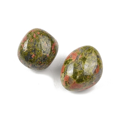 Natural Unakite Beads G-G348-01B-47-1