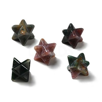 Natural Indian Agate Beads G-A206-01B-48-1