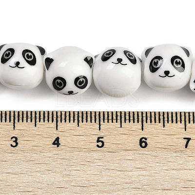 Handmade Porcelain Beads Strands PORC-P029-02A-1
