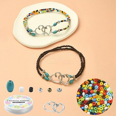 DIY Anklet Making Kit DIY-YW0007-92-1