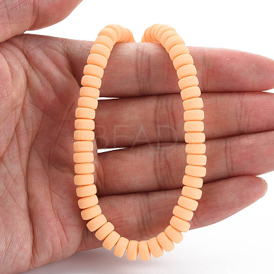 Handmade Polymer Clay Beads Strands CLAY-N008-130-1