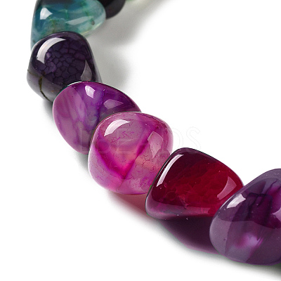 Natural Agate Beads Strands G-H295-B01-03-1