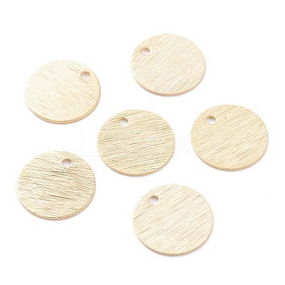 Brass Charms X-KK-Y003-06D-G-1