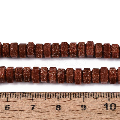 Synthetic Goldstone Beads Strands G-N357-14A-02-1