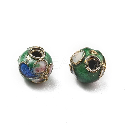 Handmade Cloisonne Beads CLB-O001-M08-02-1