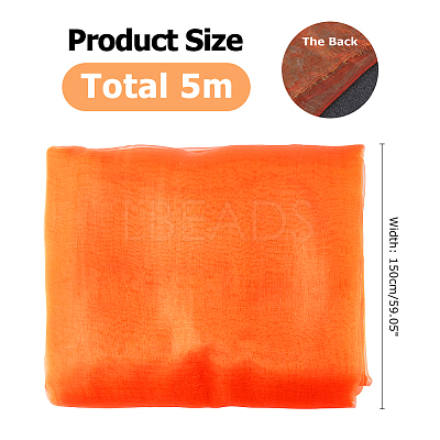 5M Organza Fabric DIY-HS0002-53D-1