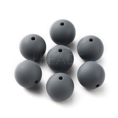 Food Grade Eco-Friendly Silicone Focal Beads SIL-WH0013-01A-1