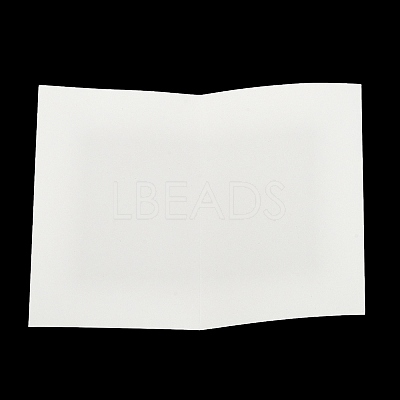 4Pcs Kraft Paper Greeting Cards AJEW-FS0001-30D-1