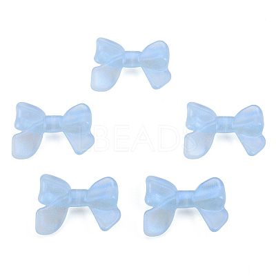 Transparent Luminous Acrylic Beads TACR-T007-11A-1